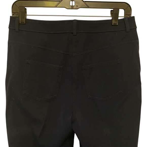 St. John Yellow Label Navy Blue Straight Leg Casual Pant, Womens Size 4 Small - Picture 6 of 11